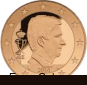Moneda de 2 centimos de Bélgica (4a edicion)