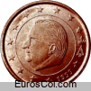 Moneda de 5 centimos de Bélgica (1a edicion)