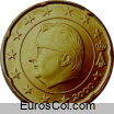 Moneda de 20 centimos de Bélgica (1a edicion)