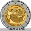 Moneda conmemorativa de Andorra del a�o 2016