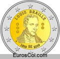 Moneda conmemorativa de Bélgica del a�o 2009
