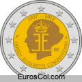 Moneda conmemorativa de Bélgica del a�o 2012