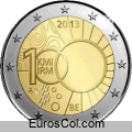 Belgium conmemorative coin of 2013