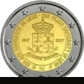 Belgium conmemorative coin of 2017