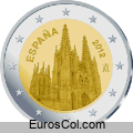 Spain conmemorative coin of 2012
