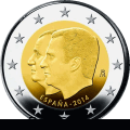 Moneda conmemorativa de España del a�o 2014