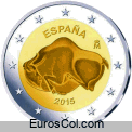 Spain conmemorative coin of 2015