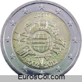 Moneda conmemorativa de Estonia del a�o 2012