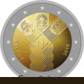 Moneda conmemorativa de Estonia del a�o 2018