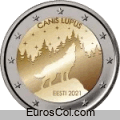 Moneda conmemorativa de Estonia del a�o 2021