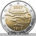 Finland conmemorative coin of 2007