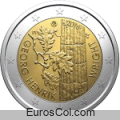 Moneda conmemorativa de Finlandia del a�o 2016