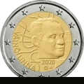 Moneda conmemorativa de Finlandia del a�o 2020