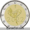 Moneda conmemorativa de Finlandia del a�o 2022