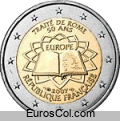 Moneda conmemorativa de Francia del a�o 2007