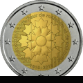 Moneda conmemorativa de Francia del a�o 2018