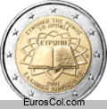 Moneda conmemorativa de Grecia del a�o 2007 Moneda conmemorativa de Grecia del a�o 2007