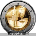 Moneda conmemorativa de Grecia del a�o 2015