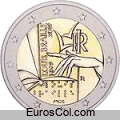 Italy conmemorative coin of 2009
