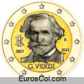 Italy conmemorative coin of 2013