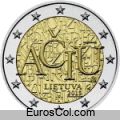 Moneda conmemorativa de Lituania del a�o 2015