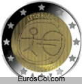 Moneda conmemorativa de Luxemburgo del a�o 2009