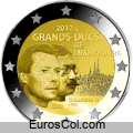 Luxembourg conmemorative coin of 2012
