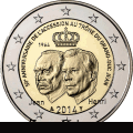 Luxembourg conmemorative coin of 2014