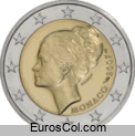 Moneda conmemorativa de Mónaco del a�o 2007