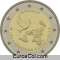 Moneda conmemorativa de Mónaco del a�o 2013