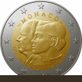Monaco conmemorative coin of 2021