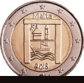 Malta conmemorative coin of 2018