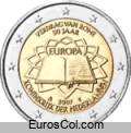 Moneda conmemorativa de Holanda-Paises Bajos del a�o 2007