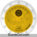 Moneda conmemorativa de Portugal del a�o 2014