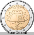 Moneda conmemorativa de Eslovenia del a�o 2007