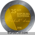 Slovenia conmemorative coin of 2016