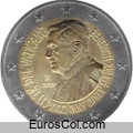Moneda conmemorativa de Vaticano del a�o 2007 Moneda conmemorativa de Vaticano del a�o 2007