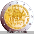 Moneda conmemorativa de Vaticano del a�o 2012 Moneda conmemorativa de Vaticano del a�o 2012