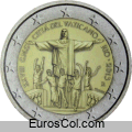 Moneda conmemorativa de Vaticano del a�o 2013 Moneda conmemorativa de Vaticano del a�o 2013
