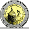 Moneda conmemorativa de Vaticano del a�o 2016