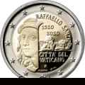 Moneda conmemorativa de Vaticano del a�o 2020