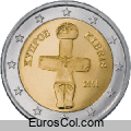 Moneda de 2 euros de Chipre (1a edicion)