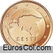 Moneda de 1 centimo de Estonia (1a edicion)