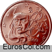 Moneda de 1 centimo de Francia (2a edicion)