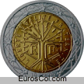 Francia 2 euros coin (1a edition)