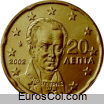 Moneda de 20 centimos de Grecia (1a edicion) Moneda de 20 centimos de Grecia (1a edicion)