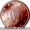 Moneda de 5 centimos de Irlanda (1a edicion)
