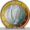 Moneda de 1 euro de Irlanda (1a edicion) Moneda de 1 euro de Irlanda (1a edicion)