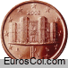 Italia 1 euro cent coin (1a edition)