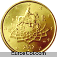 Italia 50 euro cents coin (1a edition)